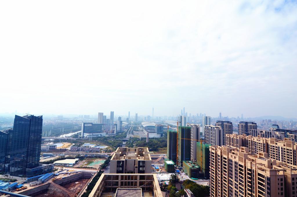 Guangzhou Hua Ji Apartment Pazhou Expo Branch ภายนอก รูปภาพ