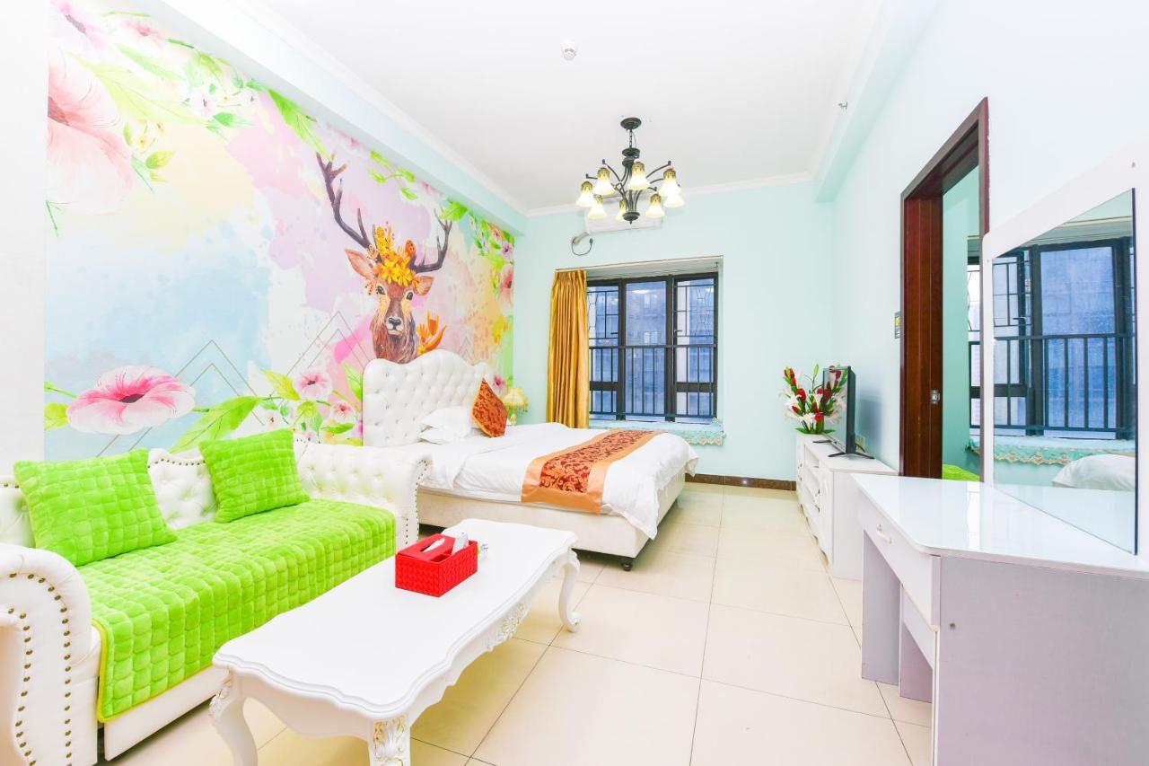 Guangzhou Hua Ji Apartment Pazhou Expo Branch ภายนอก รูปภาพ